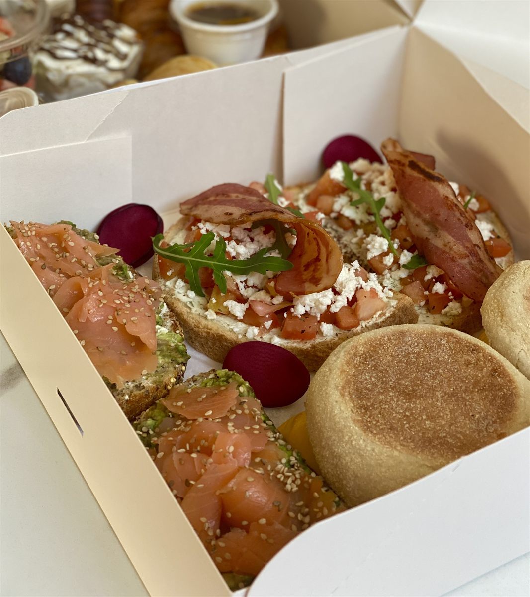 Box brunch à emporter